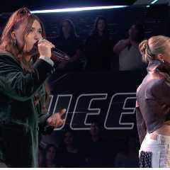 Kelly Clarkson & Riley Green Have a Double-Steal Showdown After Kayleigh Mathews & Lillie Kolich..