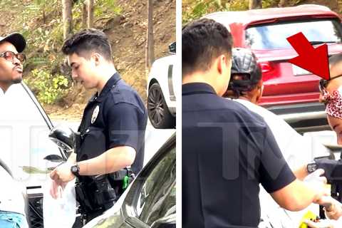 Bhad Bhabie's Boyfriend Le Vaughn Detained After Hollywood Car Crash