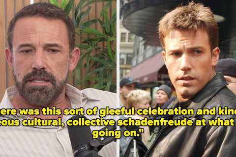 Ben Affleck Just Compared How He Was Treated By The Tabloids To Britney Spears As He Recalled..