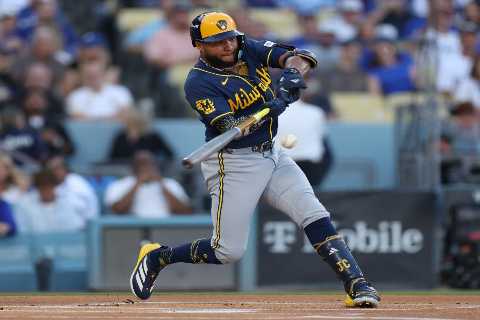 Dodgers barely had time to blink before Brewers’ Jackson Chourio made history