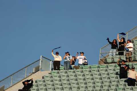 Dodger Stadium’s empty seats become an NLCS storyline of their own