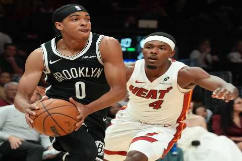 Nets’ top 2026 draft pick Mikel Brown Jr. makes long-awaited NBA debut after ankle injury